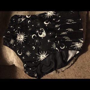 Torrid swimwear high waisted bottoms